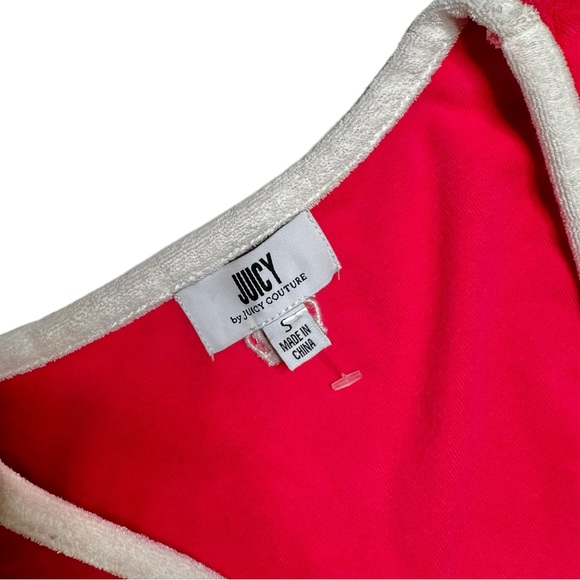 Juicy Couture Pink Terry Tank Size Small NWOT - Picture 5 of 9